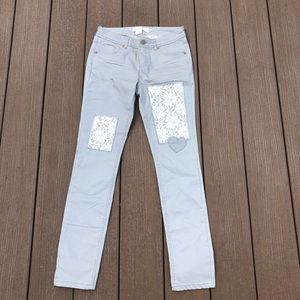 H&M gray jeans, size 12/13 kids